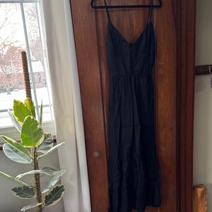 Krisa linen midi dress